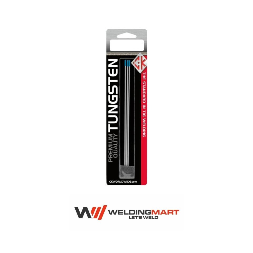 CK Worldwide - Tungsten 3/32″ x 7″  2% Lanthanated (Pack of 3) - T3327GL2-3