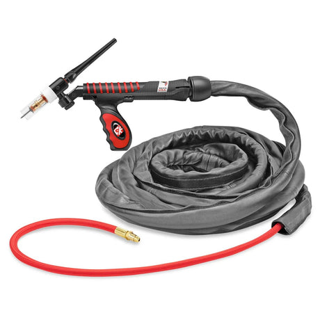 CK Worldwide - Usfl1525Sf - 150 Amp Flex-Loc Tig Torch, Gas-Cooled, 25' Superflex Cables - Usfl1525Sf - WeldingMart.com