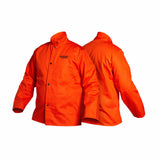 Lincoln Electric - Bright FR Cloth Welding Jacket - Safety Orange - XL - K4688-XL