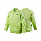 Lincoln Electric - Bright FR Cloth Welding Jacket - Safety Lime - XL - K4689-XL