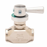 Harris -1/4 Turn Instrument Valve 316 Stainless Steel - 9101390 - WeldingMart.com