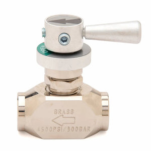 Harris 1/4 Turn Instrument Valve Brass - 9101388 - WeldingMart.com