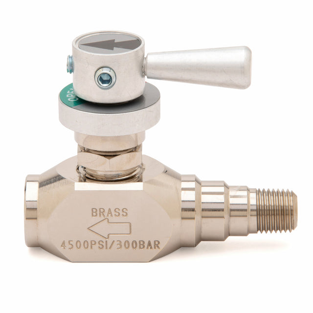 Harris 1/4 Turn Regulator Valve Brass - 9101385 - WeldingMart.com