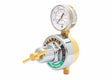 Harris 247-50 1/4" RH Pipeline Oxygen Regulator for welding, with gauge, control knob, and indicator for accurate oxygen flow control.