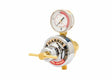 Harris 247NC-15-CL single stage fuel gas regulator for welding, high flow, gauge, brass handle, WeldingMart equipment.