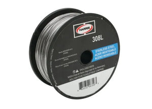 Harris 308L Stainless Steel MIG GMAW Welding Wire .025 2LB Spool - 0308L12 - WeldingMart.com