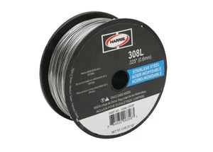 Harris 308L Stainless Steel MIG GMAW Welding Wire .030 10LB Spool- 0308LE5 - WeldingMart.com
