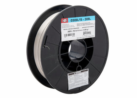 Harris 308L Stainless Steel MIG GMAW Welding Wire - 0308L15 - WeldingMart.com