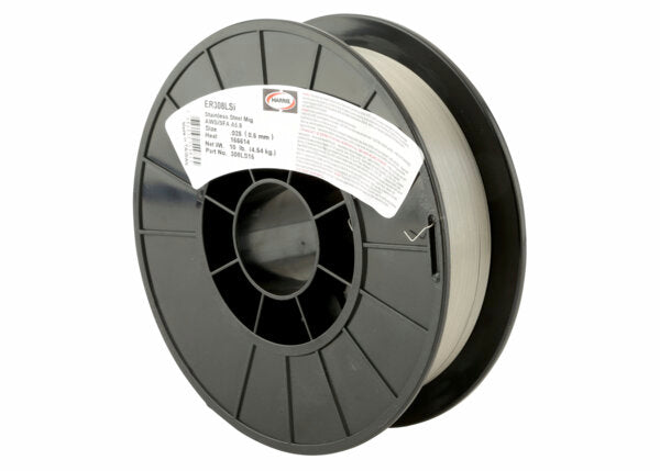 Harris 308LSi Stainless MIG GMAW Welding Wire .025 X 10# SPOOL - 308LS15 - WeldingMart.com