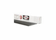 A white rectangular box labeled Harris 312 Stainless TIG GTAW Welding Rod 1/16 X 36 X 10# PKG - 0312T30 contains neatly bundled, metallic gray rods. The box displays a red and black logo and text against a plain white background.