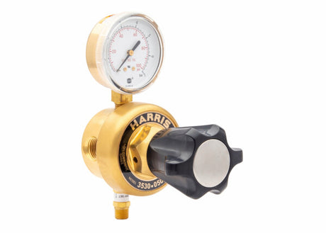 Harris 3530 High-Flow Single Gauge Inline Manifold Non-Corrosive Regulator - 4000801 - WeldingMart.com