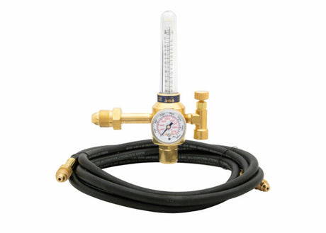 Harris 355-2Ar-58010 Flowmeter Argon Regulator Shielding Gas Kit - 3100211 - WeldingMart.com