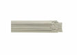 A bundle of Harris 4043 Aluminum GTAW Welding TIG Rods (3/32, 10# Box) are evenly cut, silver-gray, and stacked horizontally with ends aligned on the right against a plain white background.