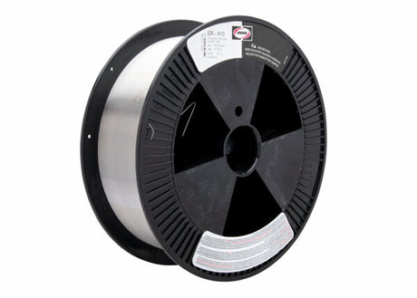 Harris 410 Stainless MIG GMAW Welding Wire .035 x 25# Spool - 00410F8 - WeldingMart.com