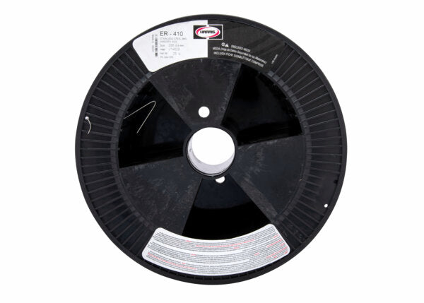 Harris 410 Stainless MIG GMAW Welding Wire .035 x 25# Spool - 00410F8 - WeldingMart.com