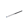 The Harris 45536L Safety-Silv 45 high silver brazing alloy, 3/32 x 36 in., features a black cylindrical rod with blue ends and a white label, shown isolated on a white background.