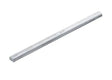 The Harris 50501B 50/50 Leaded Bar Solder, shown on a white background, is a 1 lb metallic bar commonly used in sheet metal work. It features a smooth finish and is ideal for various soldering applications.