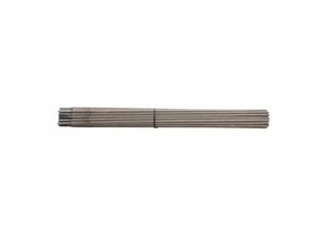 A bundle of Harris 6013 Stick SMAW Electrode 1/8 10 Electrode 60136010 rods is arranged in a parallel stack, secured by a black band against a plain white background, perfect for general purpose welding.