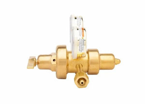 Harris 9200-125-320 Two Stage Air Regulator for welding, with gauge, multiple ports, and top control lever. WeldingMart accessory.