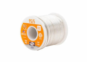 Harris 95/5 Lead-Free Solid Wire Solder 0.118 in 1 lb Spool 331760 - WeldingMart.com