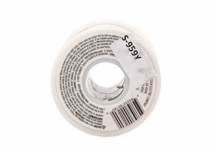 A white spool of Harris BRGT31 Bridgit Lead-Free Solid Wire Solder (1/16 in, 4 lb box) is shown from above, featuring circular labeling with black text, a barcode, product code S-959Y, and visible center hole and edges.