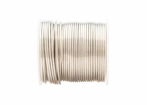 Harris - Bridgit Lead-Free Solid Wire Solder .118" x 1 lb Spool - BRGT61POP - WeldingMart.com