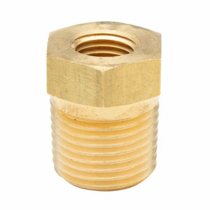 Harris Bushing 1/4” MNPT x 1/2” MNPT Brass - 9005386 - WeldingMart.com