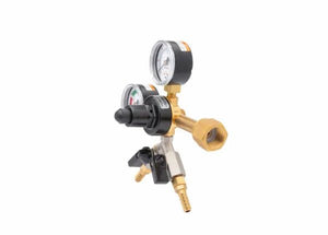 Harris CB1 Beverage Regulator Primary, Beer, 60 PSI, CGA 320, 5/16 Barb Twin - 3005233 - WeldingMart.com