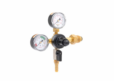 Harris CB1 Beverage Regulator Primary, Beer, 60 PSI, CGA 580, 3/8 Barb - 3005238 - WeldingMart.com