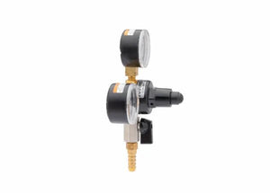 Harris CB1 Beverage Regulator Primary, Beer, 60 PSI, CGA 580, 3/8 Barb - 3005238 - WeldingMart.com