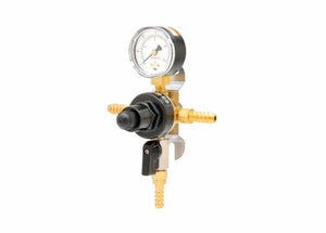 Harris CB2 Beverage Regulator Secondary, Beer, 60 PSI, 3/8 Barb, 5/16 Barb, 1 Pressure, 3/8 Barb Thru - 3005224 - WeldingMart.com
