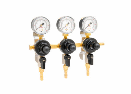 Harris CB2 Beverage Regulator Secondary, Beer, 60 PSI, 5/16 Barb, 5/16 Barb, 3 Pressure - 3005225 - WeldingMart.com