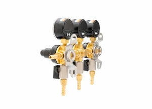 Harris CB2 Beverage Regulator Secondary, Beer, 60 PSI, 5/16 Barb, 5/16 Barb, 3 Pressure - 3005225 - WeldingMart.com