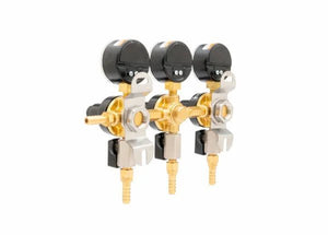 Harris CB2 Beverage Regulator Secondary, Beer, 60 PSI, 5/16 Barb, 5/16 Barb, 3 Pressure - 3005225 - WeldingMart.com