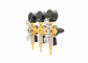 Harris CB2 Beverage Regulator Secondary, Beer, 60 PSI, 5/16 Barb, 5/16 Barb, 3 Pressure - 3005225 - WeldingMart.com