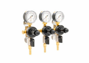 Harris CB2 Beverage Regulator Secondary, Beer, 60 PSI, 5/16 Barb, 5/16 Barb, 3 Pressure - 3005225 - WeldingMart.com