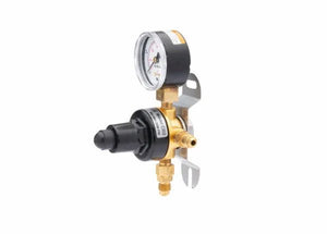 Harris CB2 Beverage Regulator Secondary, Soda, 60 PSI, 1/4 SAE, 1/4 SAE, 1 Pressure, 1/4 SAE Thru - 3005220 - WeldingMart.com