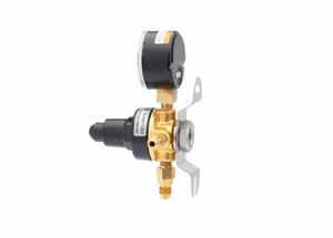 Harris CB2 Beverage Regulator Secondary, Soda, 60 PSI, 1/4 SAE, 1/4 SAE, 1 Pressure, 1/4 SAE Thru - 3005220 - WeldingMart.com