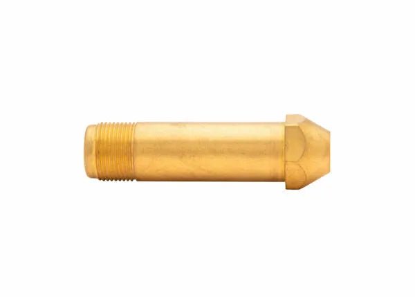 Harris CGA 300 Regulator Inlet Stem 60186-9000693, brass threaded acetylene welding accessory, shown on white background.
