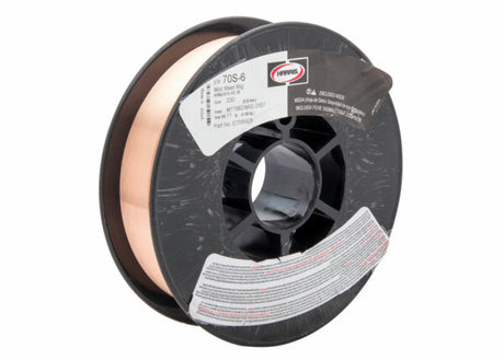 Harris ER70S-6 Mild Steel MIG GMAW Welding Wire .030 11LB SPOOL - E70S6E5 - WeldingMart.com