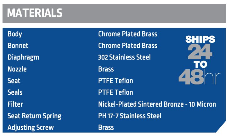 Harris HP405-500PS-000B High Purity Electroless Nickel-Plated Brass Non-Corrosive Regulator - 3003554 - WeldingMart.com