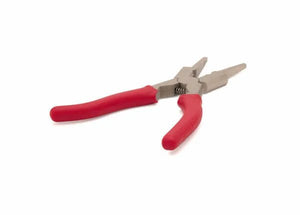 Harris Matador Welders Pliers 4705008 with red rubber handles for spatter removal, nozzle cleaning—essential welding tool.