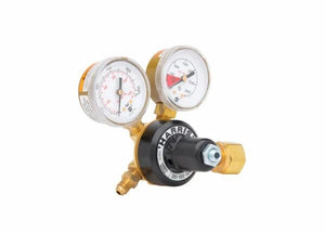 Harris Model 201-100P-320i CO2 Brass Beverage Regulator - 3001994 - WeldingMart.com