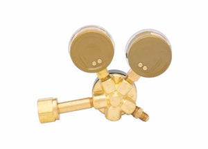 Harris Model 201-100P-320i CO2 Brass Beverage Regulator - 3001994 - WeldingMart.com