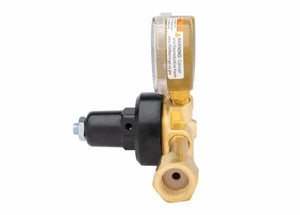 Harris Model 201-100P-320i CO2 Brass Beverage Regulator - 3001994 - WeldingMart.com