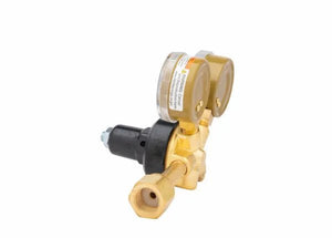 Harris Model 201-100P-320i CO2 Brass Beverage Regulator - 3001994 - WeldingMart.com