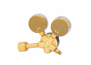 Harris Model 201-100P-320i CO2 Brass Beverage Regulator - 3001994 - WeldingMart.com