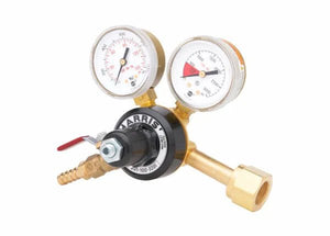 Harris Model 201-100P-320i-G CO2 Brass Beverage Regulator - 3002260 - WeldingMart.com