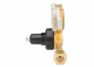 Harris Model 201-100P-320i-G CO2 Brass Beverage Regulator - 3002260 - WeldingMart.com