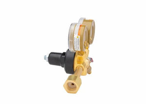Harris Model 201-100P-320i-G CO2 Brass Beverage Regulator - 3002260 - WeldingMart.com
